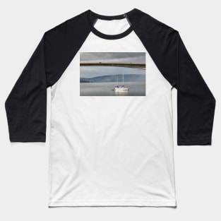 Yacht moored at Kyleakin, Isle of Skye Baseball T-Shirt